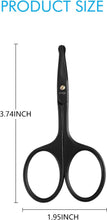 Load image into Gallery viewer, LIVINGO Premium Nose Hair Scissors Curved Safety Blades