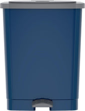 Load image into Gallery viewer, Cosmoplast Step On Waste Bin Pearl Blue