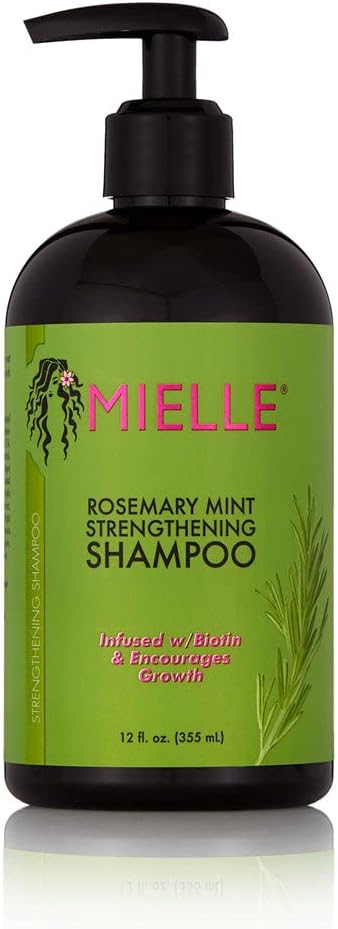 Mielle Organics Rosemary Mint Strengthening Shampoo Hair Masque Scalp Oil