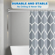 Load image into Gallery viewer, Stainless Steel Tension Curtain Rod Adjustable Pole