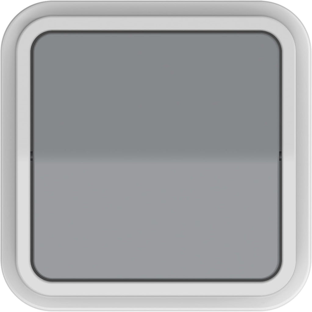 Cosmoplast Swivel Waste Bin Pearl Grey