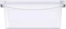Load image into Gallery viewer, Cosmoplast Clear Plastic Storage Box with Lockable Lid