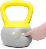 PROIRON Kettlebell PVC Soft Weights Strength Training Kettlebells