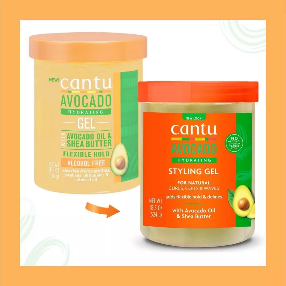 Cantu Avocado Styling Gel 524 Grams