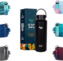 Load image into Gallery viewer, S2C Insulated Water Bottle Double Wall Stainless Steel