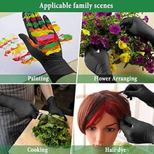 Load image into Gallery viewer, Falcon Nitrile Gloves Black Powder Free Small