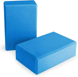 Yoga Block Brick 2 Pack Non Slip High Density EVA Foam Blocks
