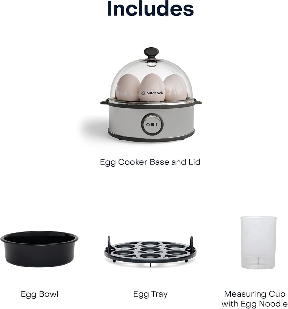 Rapid Egg Cooker for Boiled Poached Scrambled Eggs