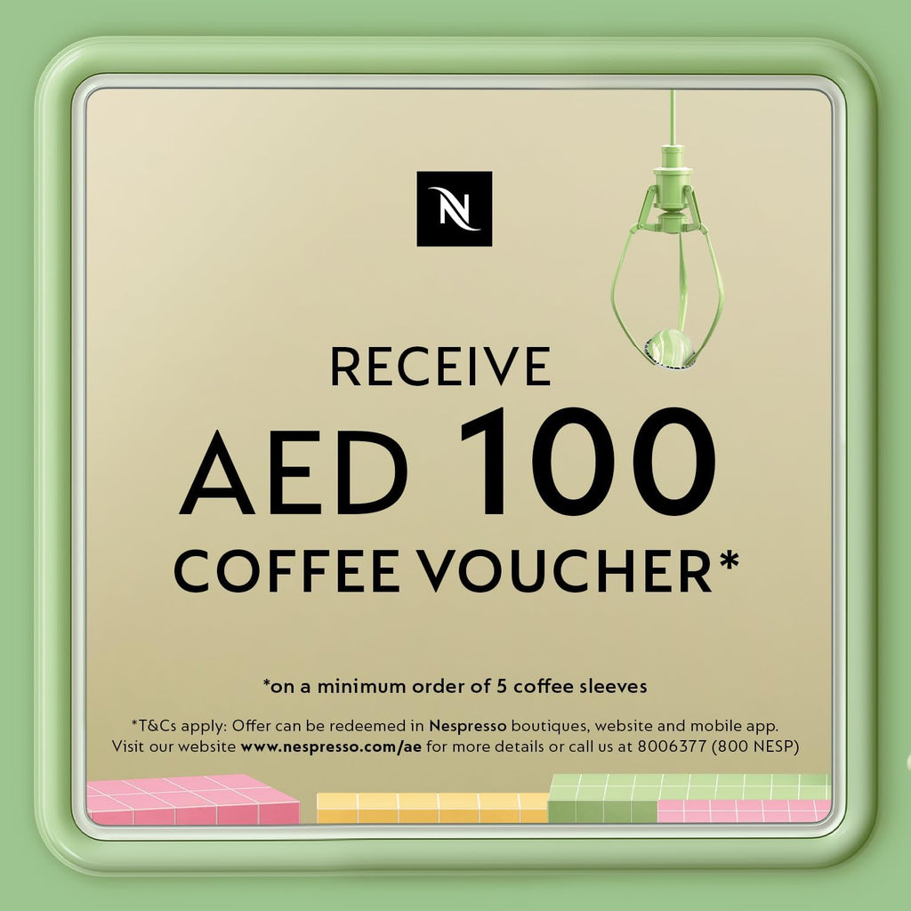 NESPRESSO Inissia Black Coffee Machine UAE