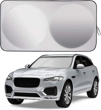 Load image into Gallery viewer, Car Windshield Sun Shade with Storage Pouch for Vehicle