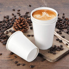 Load image into Gallery viewer, MARKQ White Paper Cups for Coffee Tea Water