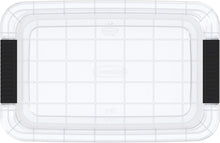 Load image into Gallery viewer, Cosmoplast Clear Plastic Storage Box with Lockable Lid