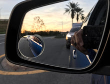 Load image into Gallery viewer, Ampper Blind Spot Round HD Glass Convex Rear View Mirror Car