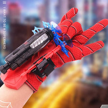 Load image into Gallery viewer, Plastic Hero Spiderman Web Launcher Gloves Cosplay Toy