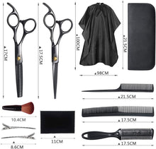 Load image into Gallery viewer, Professional Hair Cutting Scissors Kits Set
