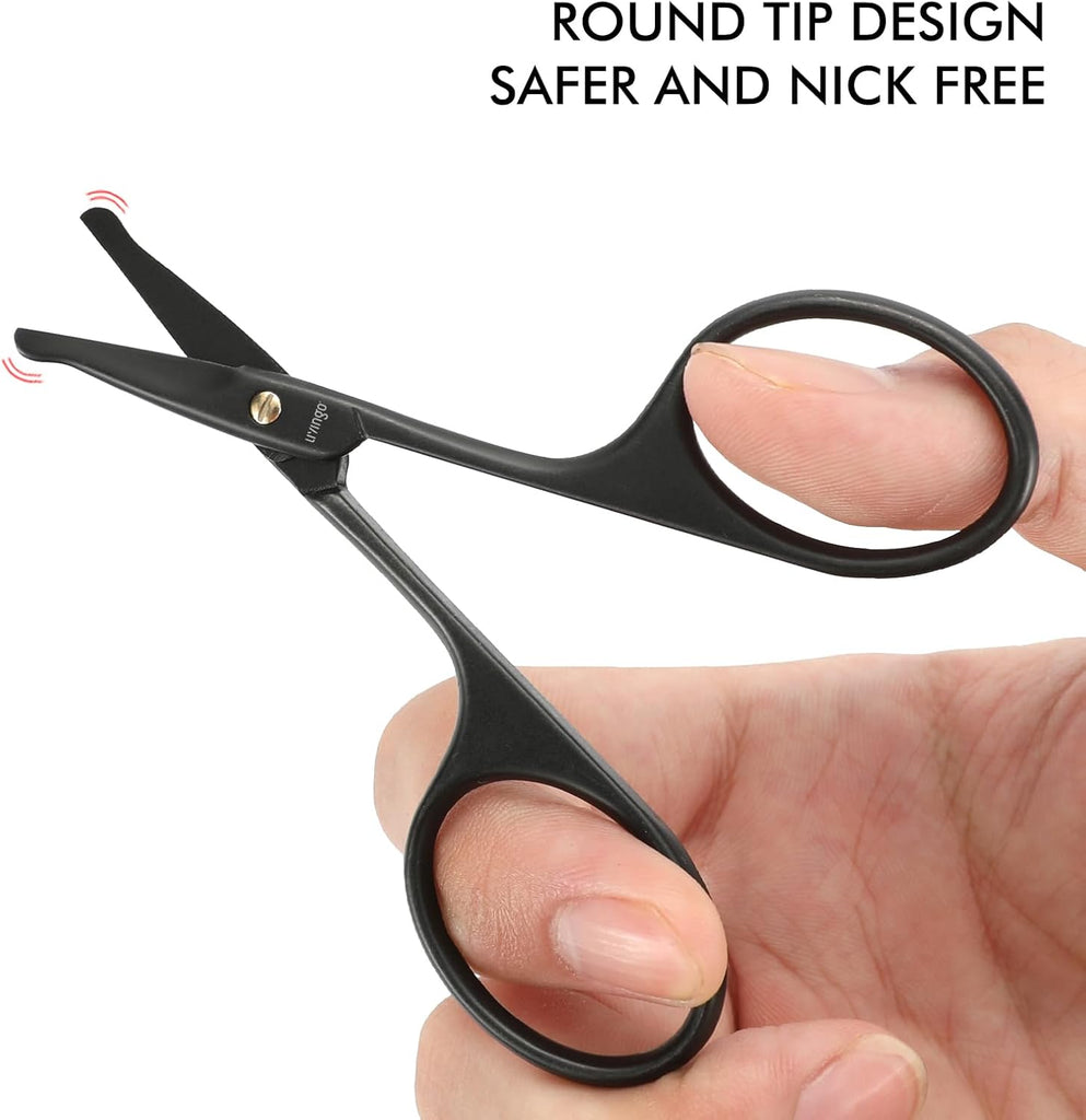 Professional Beard Mustache Scissors Stainless Steel Sharp