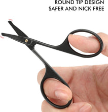 Load image into Gallery viewer, Professional Beard Mustache Scissors Stainless Steel Sharp