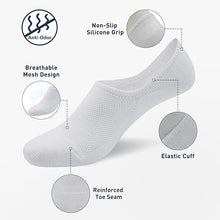 Load image into Gallery viewer, No Show Socks Men Sixdays Low Cut Size 5 11