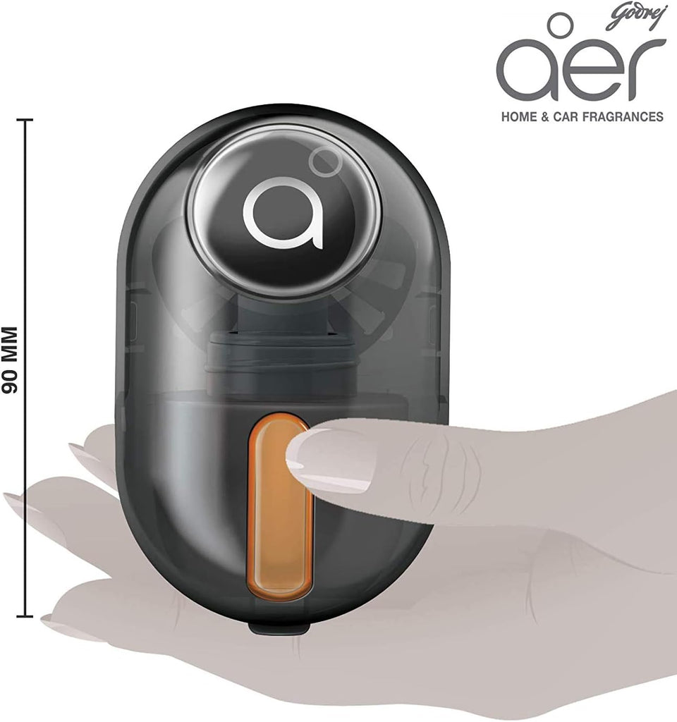 Godrej Aer Click Car Vent Air Freshener Musk After Smoke