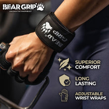 Load image into Gallery viewer, BEAR GRIP Open Workout Gloves for Crossfit Bodybuilding