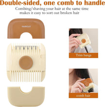 Load image into Gallery viewer, Oasisgalore Hair Trimmer Razor Comb Set Green Orange