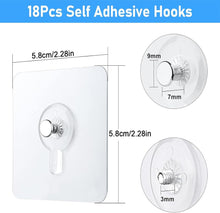 Load image into Gallery viewer, GERRIT Picture Hangers Self Adhesive Hooks Waterproof