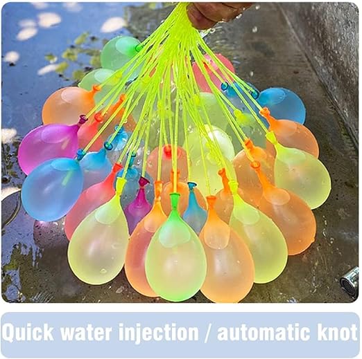 Colorful Water Balloons Rapid Filling Self Sealing