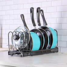 Load image into Gallery viewer, Pot and Pan Organizers Rack Expandable Holder
