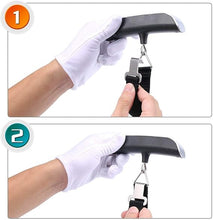 Load image into Gallery viewer, Digital Hanging Luggage Scale Portable Handheld Travel Scale