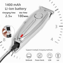 Load image into Gallery viewer, KEMEI Trimmer Professional Hair Clippers for Men Cordless