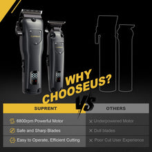 Load image into Gallery viewer, SUPRENT Hair Clippers for Men Professional Cordless