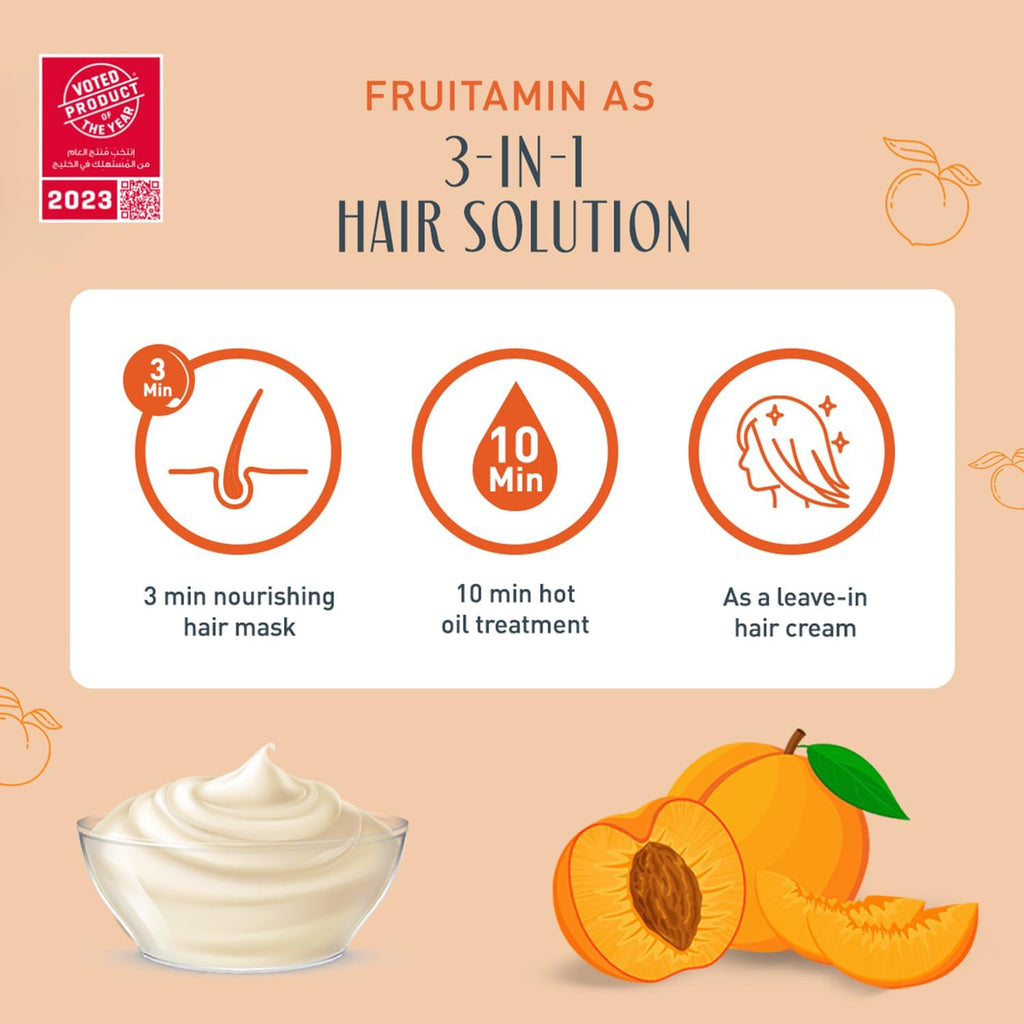 Vatika Naturals Fruitamin Hair Mask Yogurt Blast