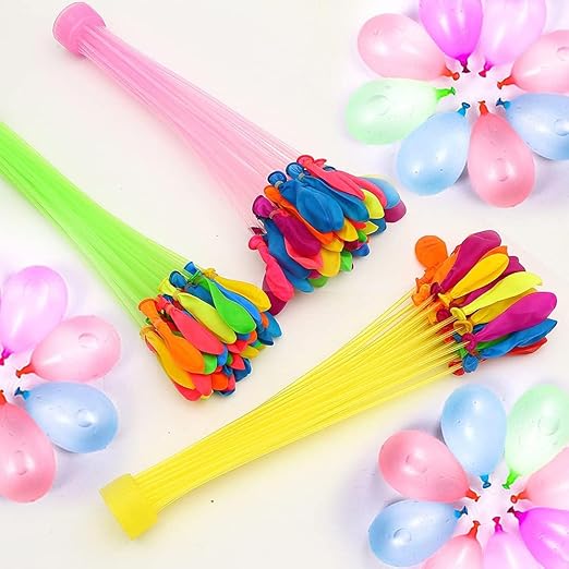Colorful Water Balloons Rapid Filling Self Sealing