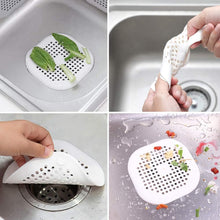 Load image into Gallery viewer, SENHAI Silicone Drain Protector Shower Hair Catcher