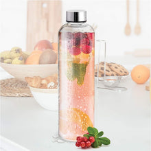 Load image into Gallery viewer, Milton Clarion Borosilicate Glass Water Bottle