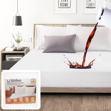 Load image into Gallery viewer, Smilee Premium Hypoallergenic Waterproof Mattress Protector Deep Pocket