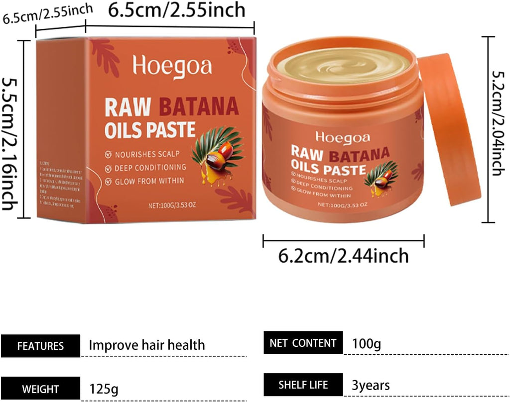 Batana Oils Paste Hair Mask for Growth Nourishes Hair