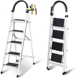 SKY-TOUCH Foldable Ladder Steps Home Folding Stool