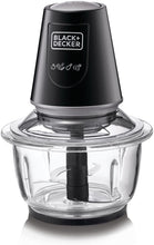 Load image into Gallery viewer, BLACKDECKER Multi Function Glass Chopper Mincer