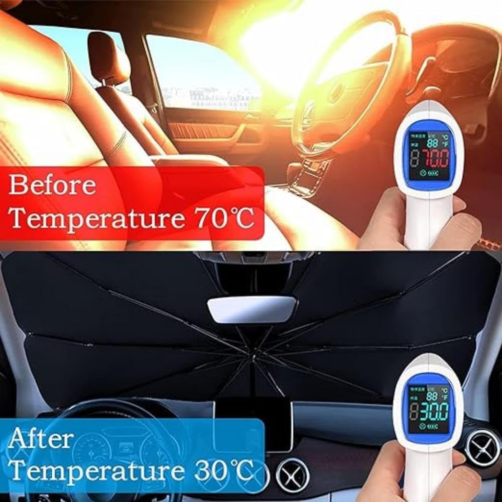 Car Windshield Sun Shade Umbrella UV Sunshade Block Cover Foldable