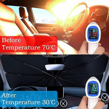 Load image into Gallery viewer, Car Windshield Sun Shade Umbrella UV Sunshade Block Cover Foldable