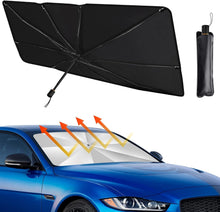 Load image into Gallery viewer, KALEDE Windshield Sun Shade Umbrella for Car Foldable