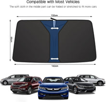 Load image into Gallery viewer, Car Windshield Sunshade Upgraded Thick Material Blocks UV
