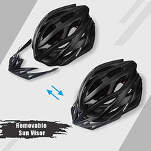 Load image into Gallery viewer, Bicycle Helmet for Men Women with Detachable Visor