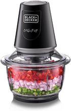 Load image into Gallery viewer, BLACKDECKER Multi Function Glass Chopper Mincer