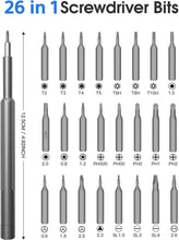 Load image into Gallery viewer, Precision Screwdriver Set 24 in 1 Mini Magnetic Driver Bits