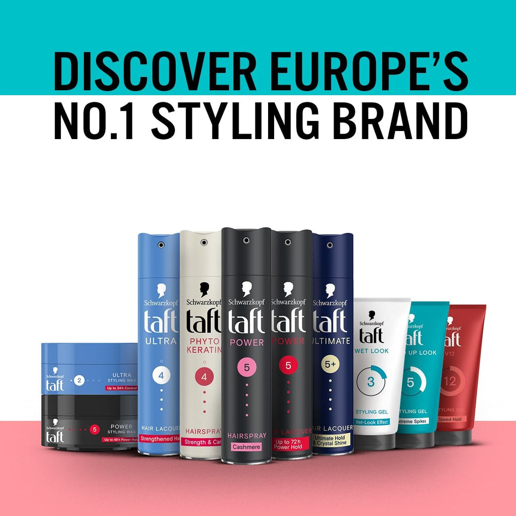 Taft Schwarzkopf Hairspray Phyto Keratin Hold 4