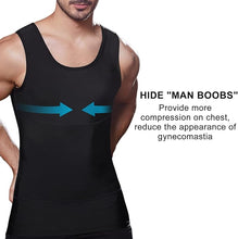Load image into Gallery viewer, Mens Slimming Body Shaper Vest Compression Tank Top