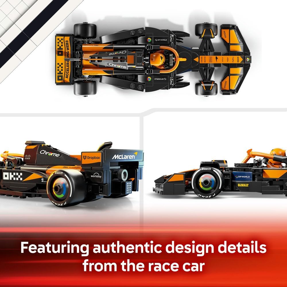 LEGO Speed Champions McLaren F1 Team MCL38 Race Car