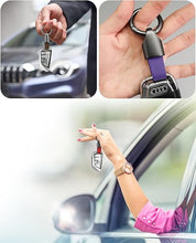 Load image into Gallery viewer, Car Key Chain Ring Clip Small Key Fob Accessory Zinc Alloy